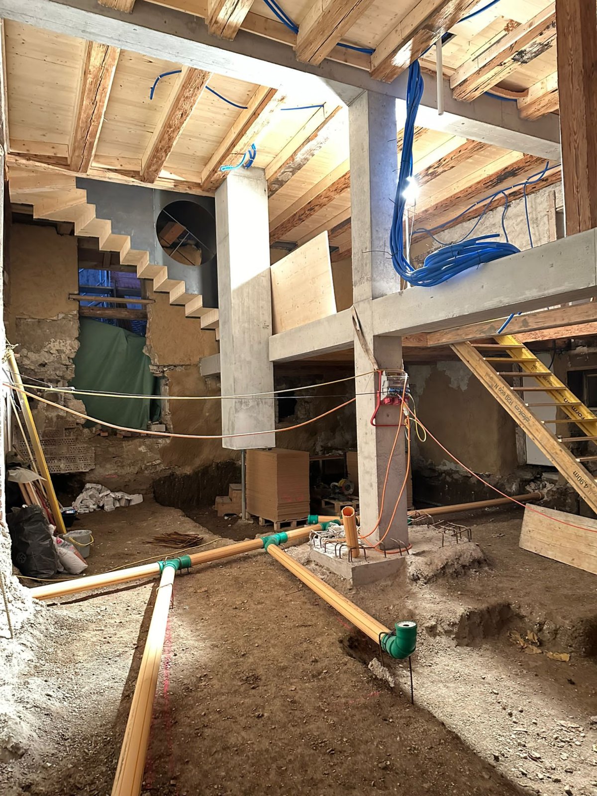 Innenbau Sichtbeton
